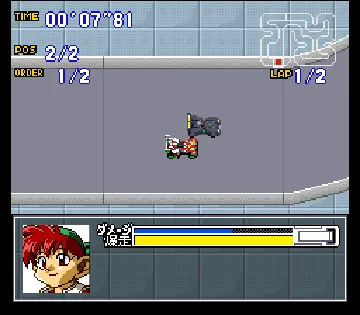 Mini Yonku Let's & Go!! - Power WGP 2 (Japan) screen shot game playing